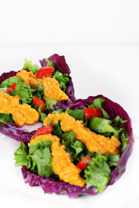 Low FODMAP Carrot Ginger Dressing Salad