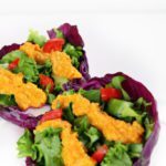 Low FODMAP Carrot Ginger Dressing Salad